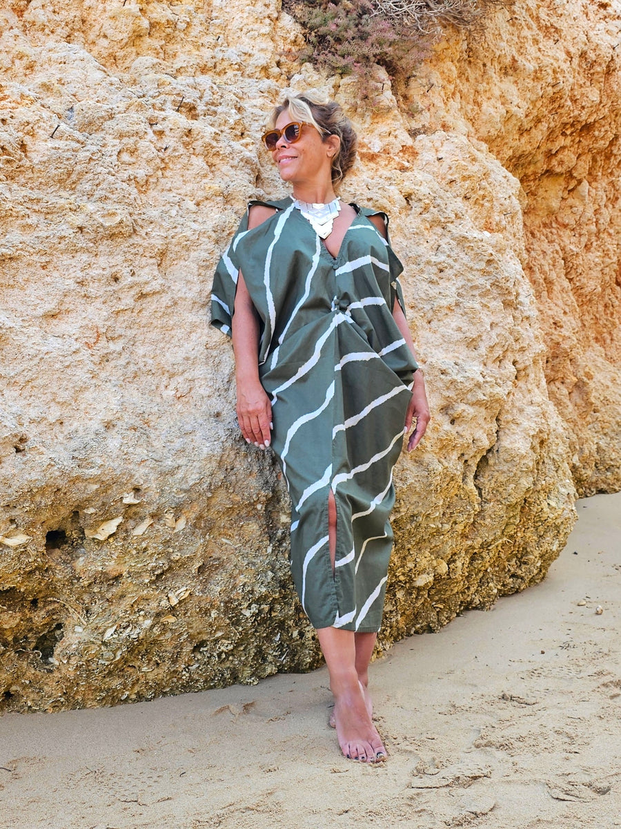 KAFTAN CAQUI