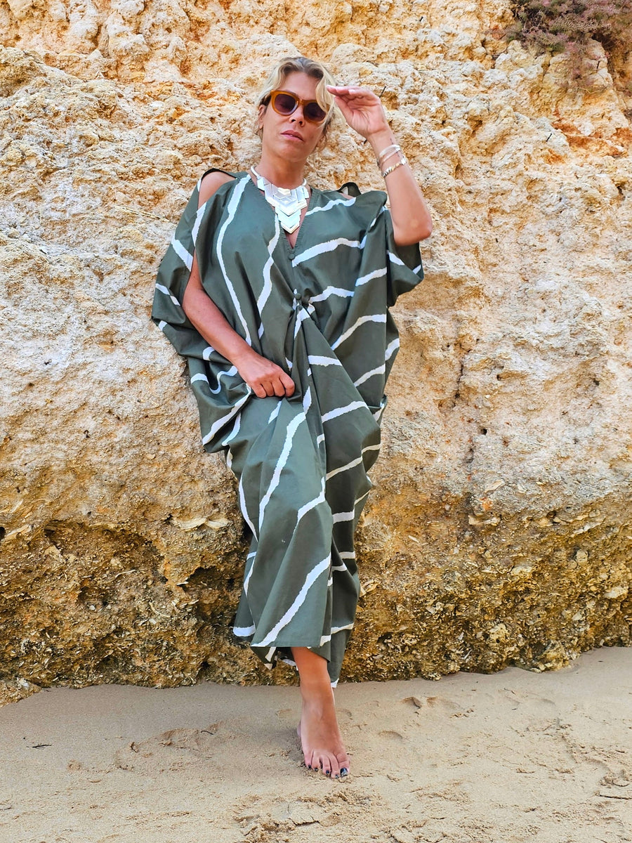 KAFTAN CAQUI