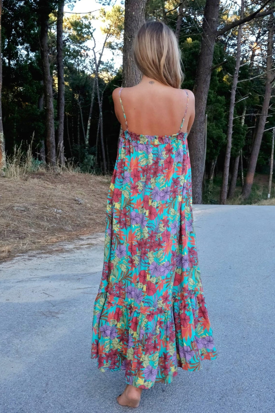 VESTIDO ALÇAS FLOWER