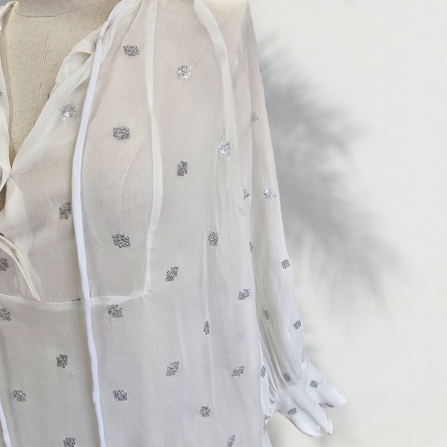 TÚNICA SILVER DOTS