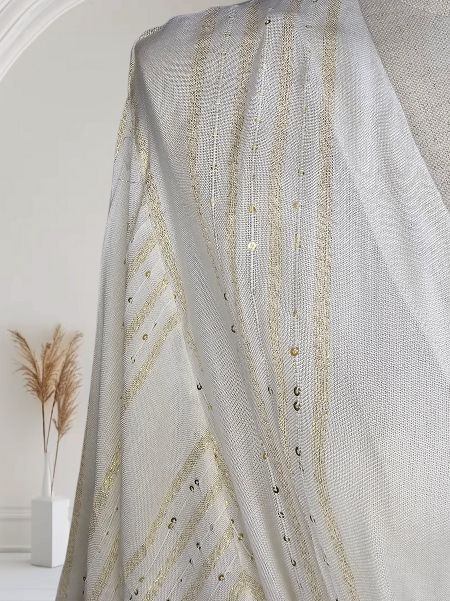 KIMONO GOLD WHITE
