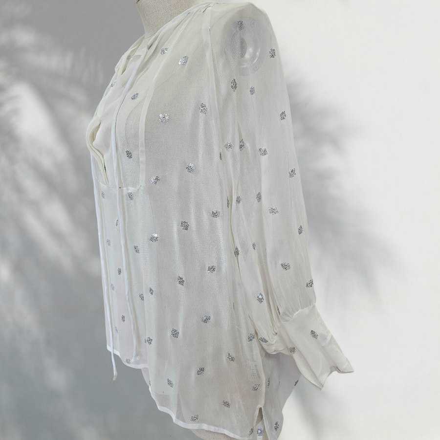 TÚNICA SILVER DOTS